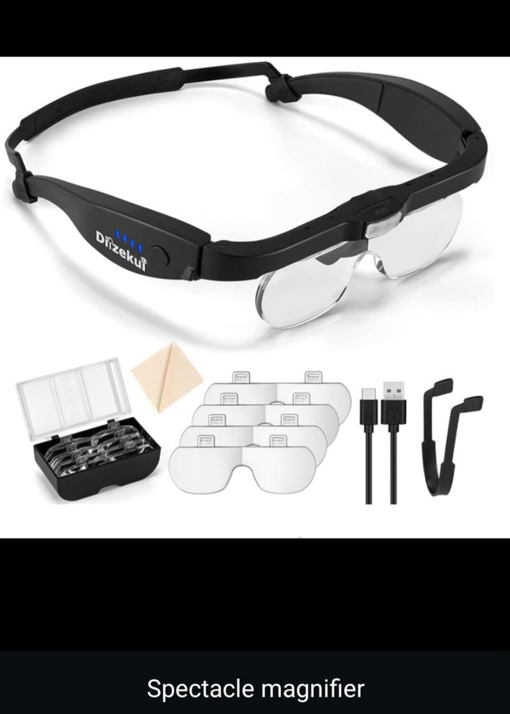 Magnifiers for visually impaired